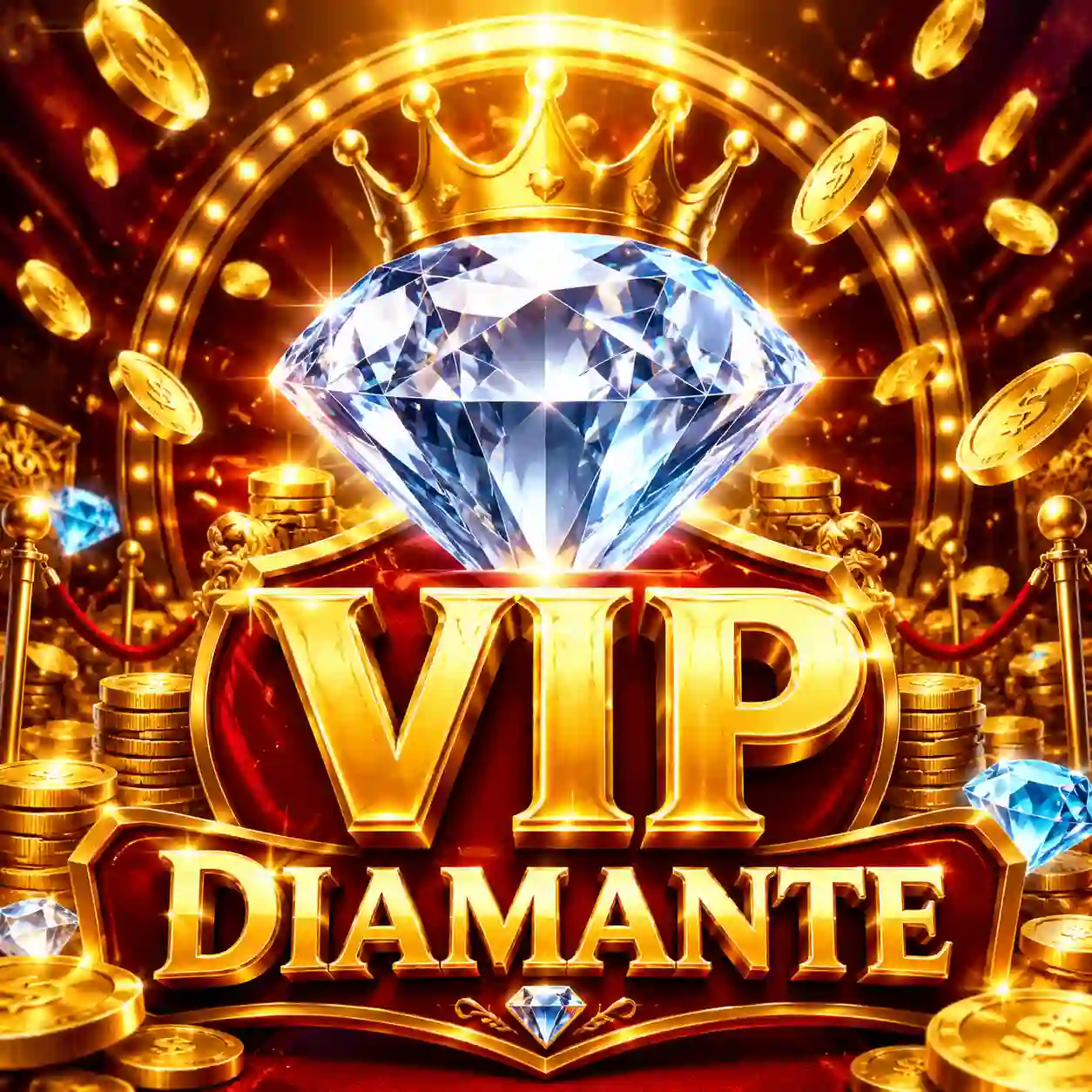 Nível Diamante VIP no 58q.com